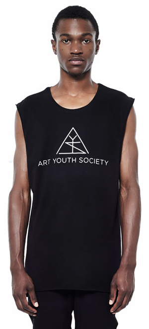 Art_Youth_Society_cut_off_muscle_tee_logo_blk_front